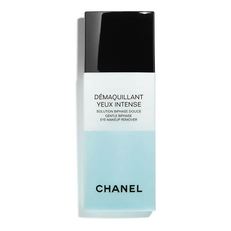 demaquillant yeux intense chanel|solution biphase douce Chanel.